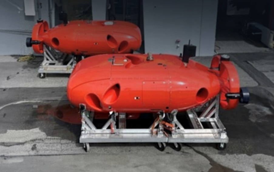 Aquanaut® Mk2 units being prepared inside the Nauticus facility
